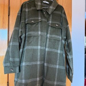 Nwt Sonoma Shacket jacket shirt button down 2xL